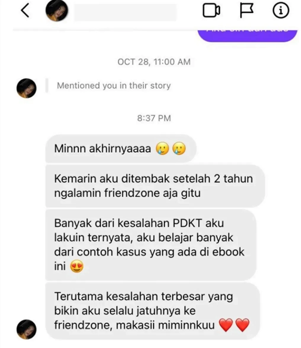 Testimoni chat